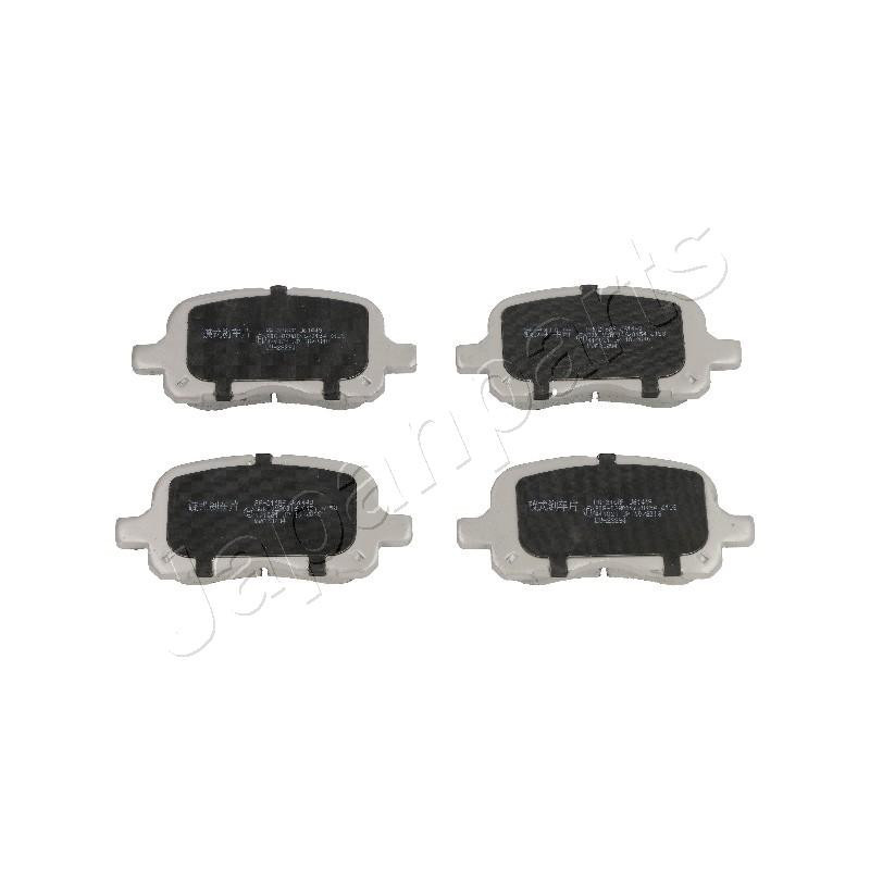 JAPANPARTS PA-216AF Brzdové platničky Predné pre