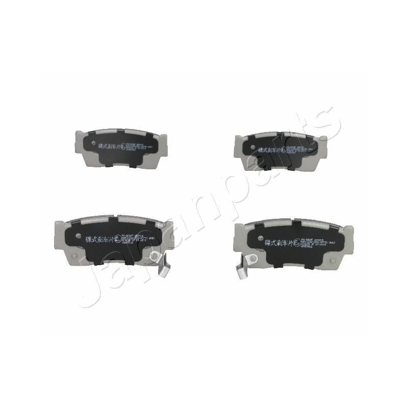 JAPANPARTS PA-806AF Brzdové platničky Predné pre