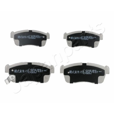 JAPANPARTS PA-809AF Pastillas de freno Delantero para
