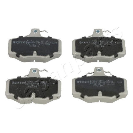 JAPANPARTS PP-015AF Brzdové platničky Zadné pre