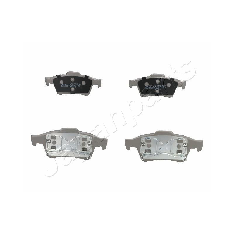 JAPANPARTS PP-138AF Brzdové platničky Zadné pre