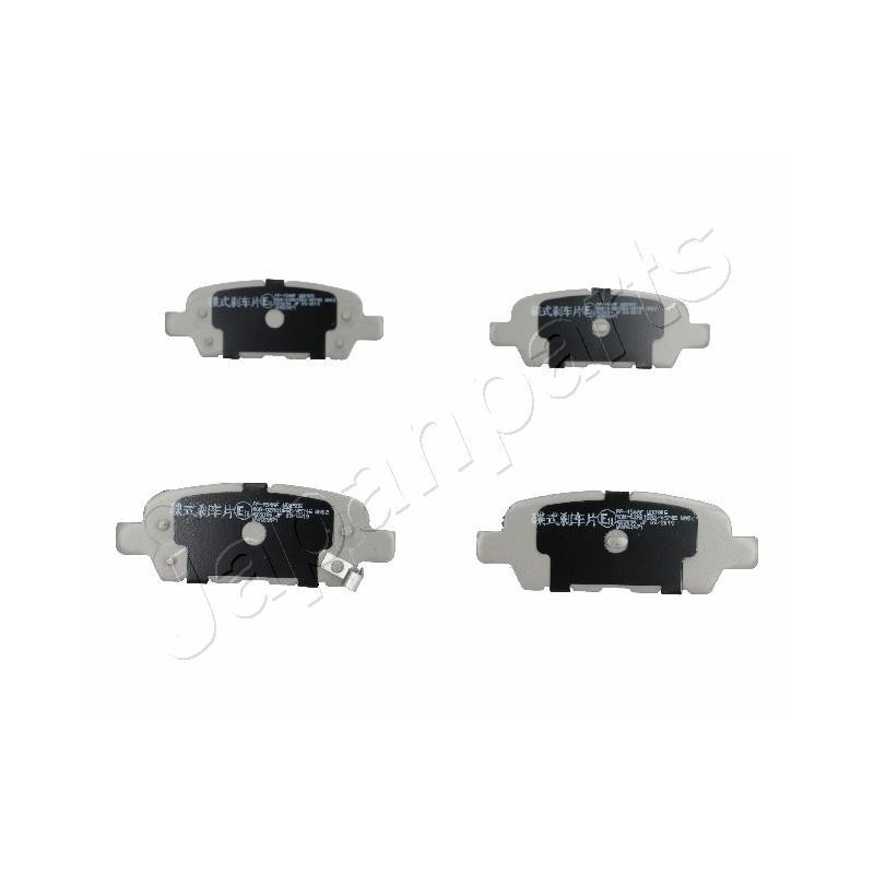 JAPANPARTS PP-154AF Brzdové platničky Zadné pre