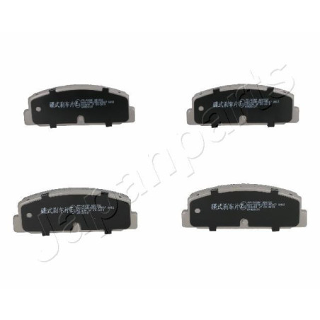 JAPANPARTS PP-302AF Brzdové platničky Zadné pre
