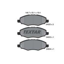 TEXTAR 2452301 Brake Pads