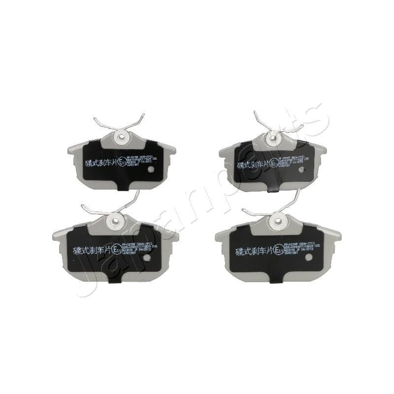 JAPANPARTS PP-507AF Brzdové platničky Zadné pre