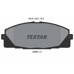 TEXTAR 2468001 Brake Pads
