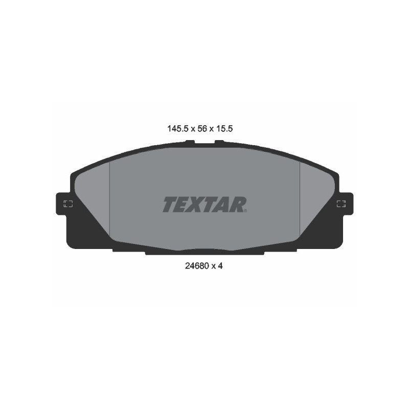 TEXTAR 2468001 Brake Pads