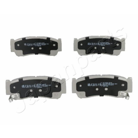 JAPANPARTS PP-H08AF Brzdové destičky Zadní pro