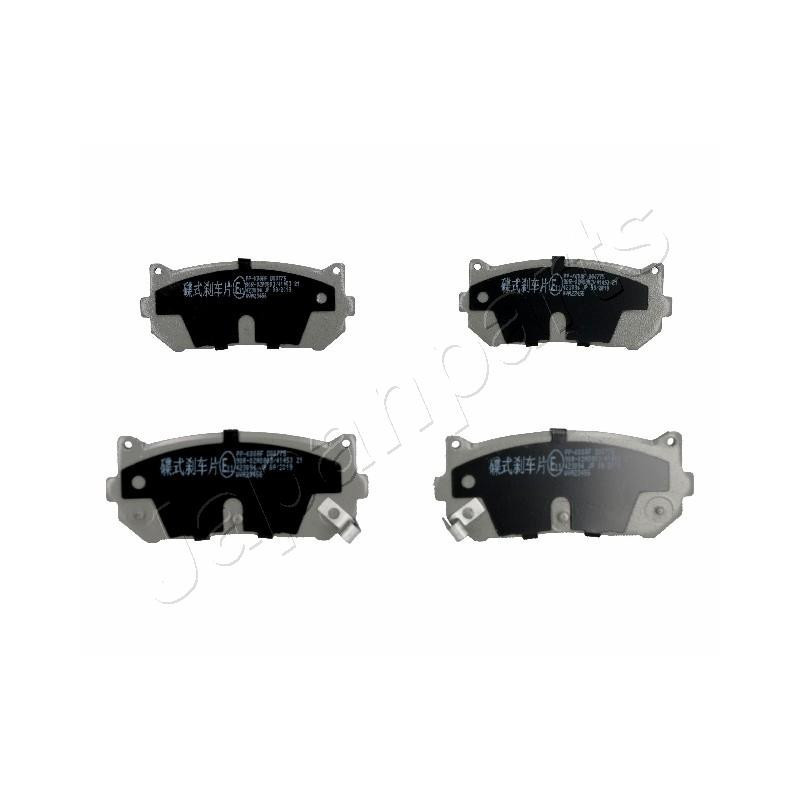 JAPANPARTS PP-K00AF Brake Pads Set Rear for