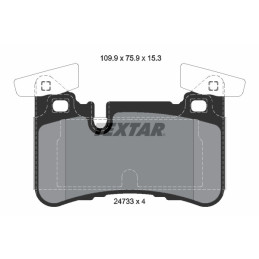 TEXTAR 2473301 Brake Pads
