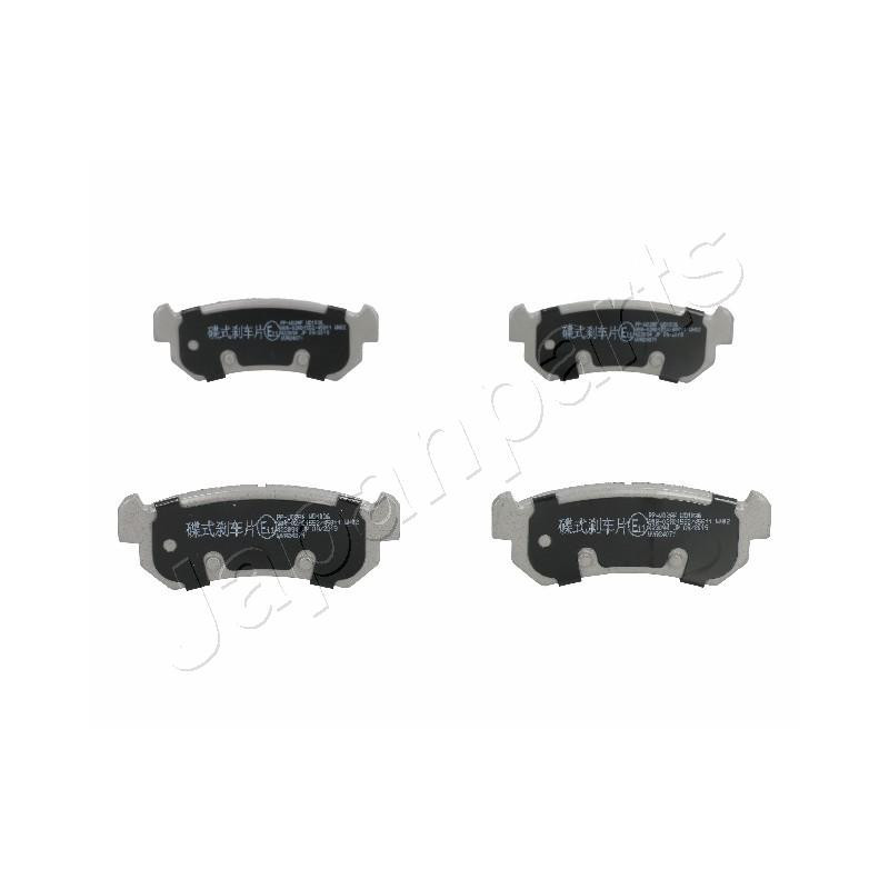 JAPANPARTS PP-W02AF Pastillas de freno Trasero para