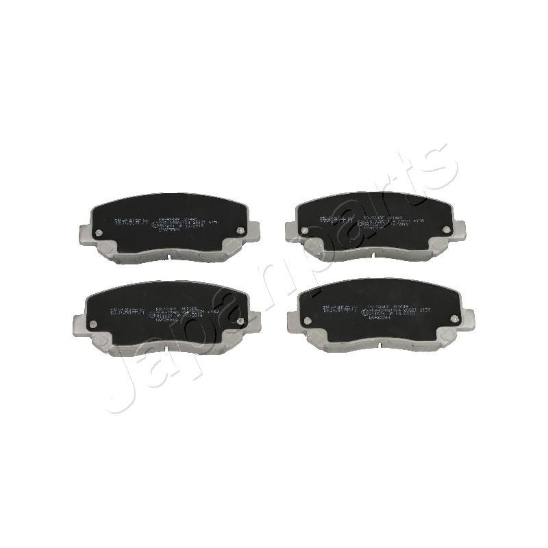 JAPANPARTS PA-924AF Brzdové destičky Přední pro