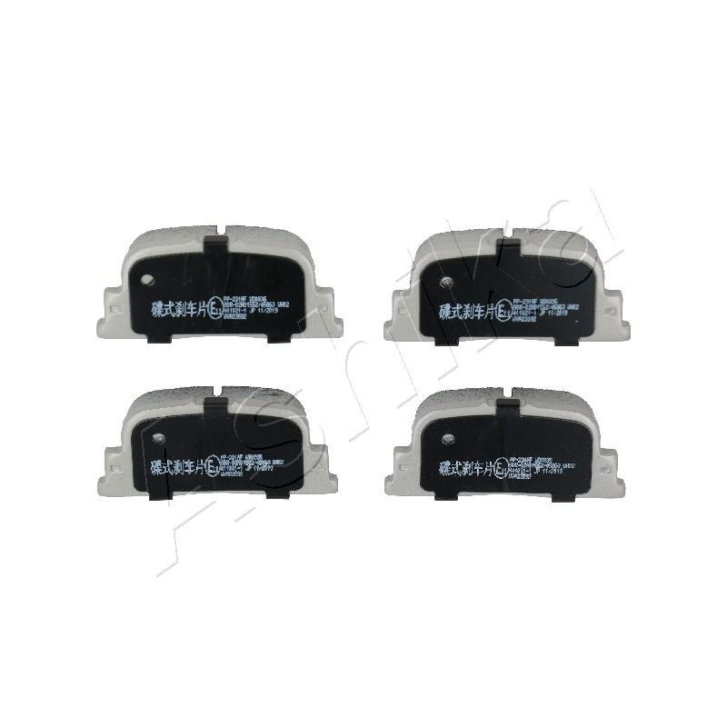 ASHIKA 51-02-231 Brake Pads Set Rear for