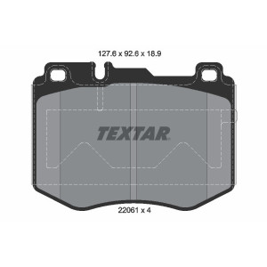 TEXTAR 2206101 Brake Pads Set Front for