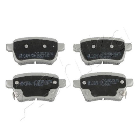 ASHIKA 51-00-0209 Pastillas de freno Trasero para