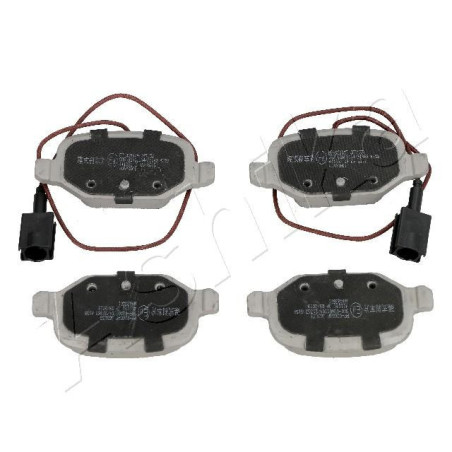 ASHIKA 51-00-0200 Brzdové destičky Zadní pro