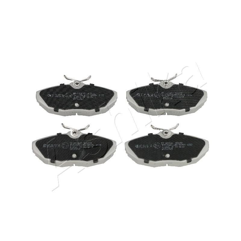 ASHIKA 51-00-0310 Brzdové platničky Zadné pre