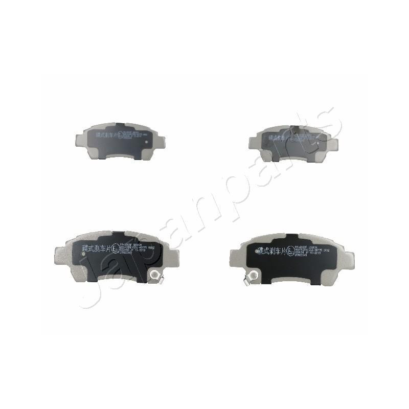 JAPANPARTS PA-281AF Brzdové platničky Predné pre