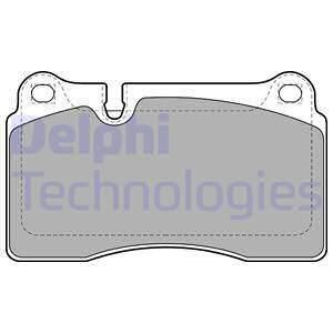 Brzdové platničky Predné pre Audi Seat Volkswagen DELPHI LP2012