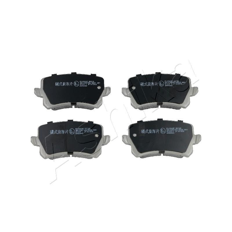 ASHIKA 51-00-0904 Bremsbeläge Hinten für