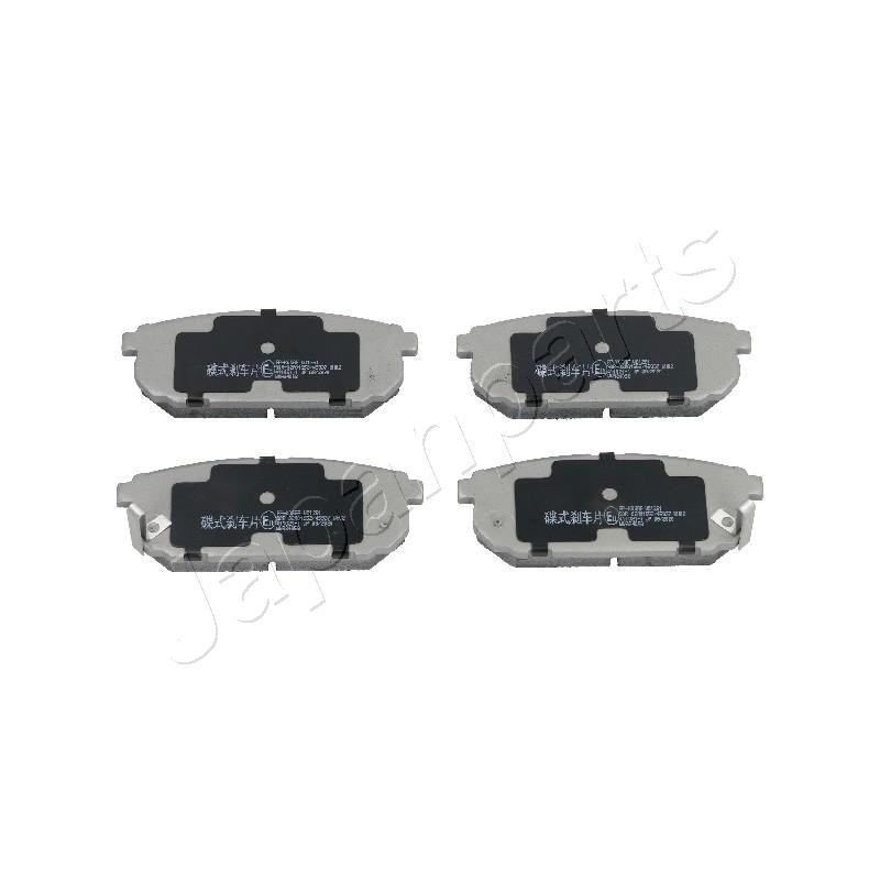 JAPANPARTS PP-K03AF Brzdové platničky Zadné pre