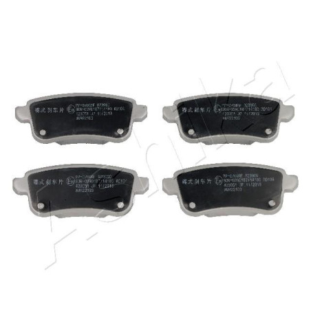 ASHIKA 51-00-0704 Bremsbeläge Hinten für