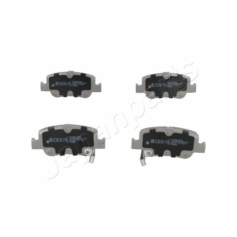 JAPANPARTS PP-220AF Brzdové platničky Zadné pre