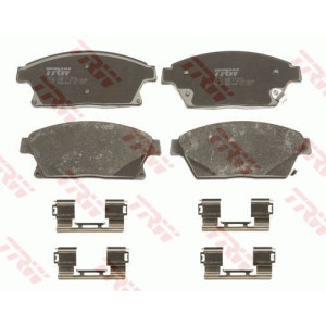 Klocki hamulcowe Przód dla Chevrolet Opel Vauxhall TRW GDB1847