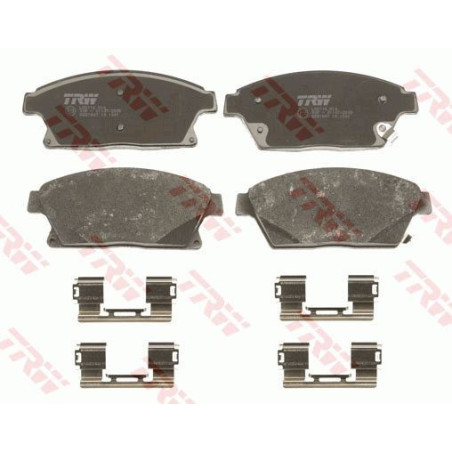 Plaquettes de frein Avant pour Chevrolet Opel Vauxhall TRW GDB1847