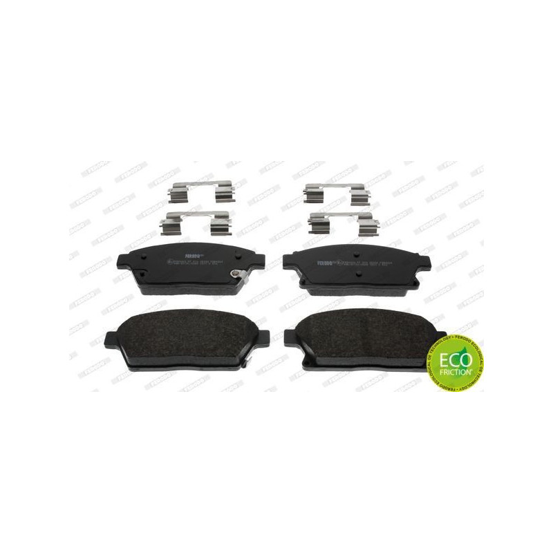 Pastillas de freno Delantero para Chevrolet Opel Vauxhall FERODO FDB4264