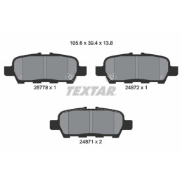 TEXTAR 2577801 Brake Pads