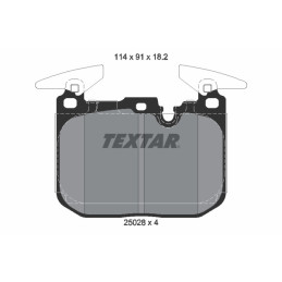 TEXTAR 2502801 Bremsbeläge
