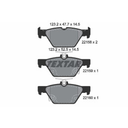 TEXTAR 2215801 Brake Pads
