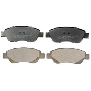 Pastillas de freno Delantero para Citroen Peugeot Toyota DENCKERMANN B110949