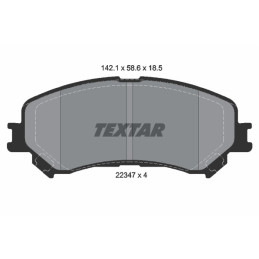 TEXTAR 2234701 Bremsbeläge
