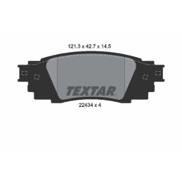 TEXTAR 2243401 Bremsbeläge