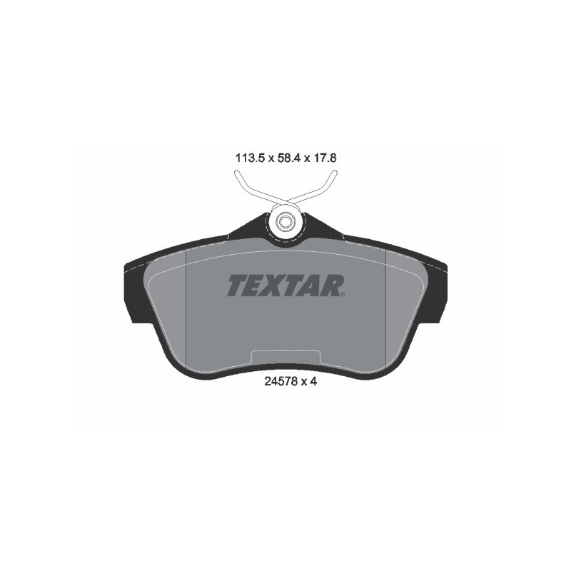 TEXTAR 2457803 Brake Pads
