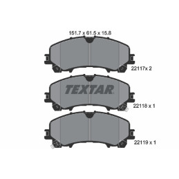 TEXTAR 2211701 Brake Pads