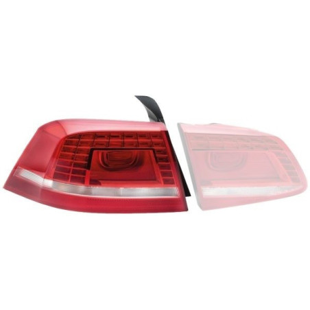 Rückleuchte Links für Volkswagen Passat B7 Variant Alltrack (2010-2015) HELLA 2SK 010 746-031