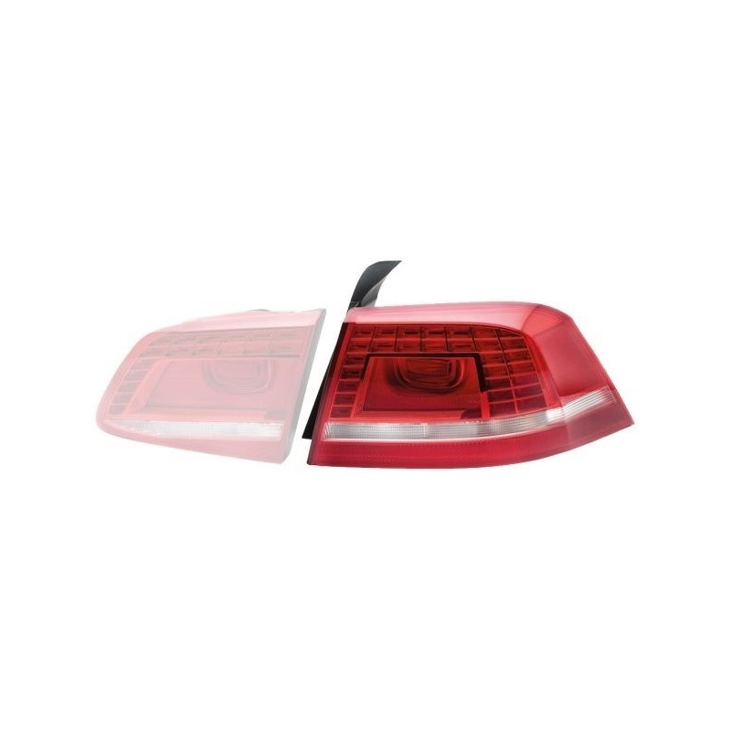 Fanale Posteriore Destra LED per Volkswagen Passat B7 Variant Alltrack (2010-2015) HELLA 2SK 010 746-041