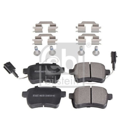 Brzdové platničky Zadné pre Alfa Romeo Giulietta FEBI BILSTEIN 170905