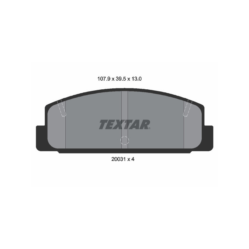 TEXTAR 2003101 Brake Pads