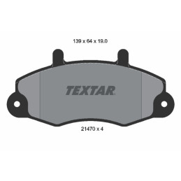 TEXTAR 2147001 Brake Pads