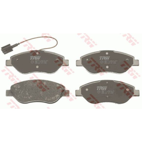 Brake Pads Set Front for Alfa Romeo Fiat Lancia TRW GDB1484