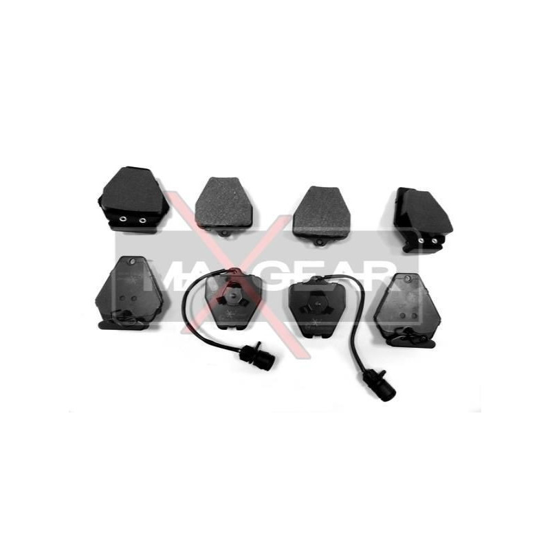 MAXGEAR 19-0407 Klocki hamulcowe tył dla Audi 100 A6 A8