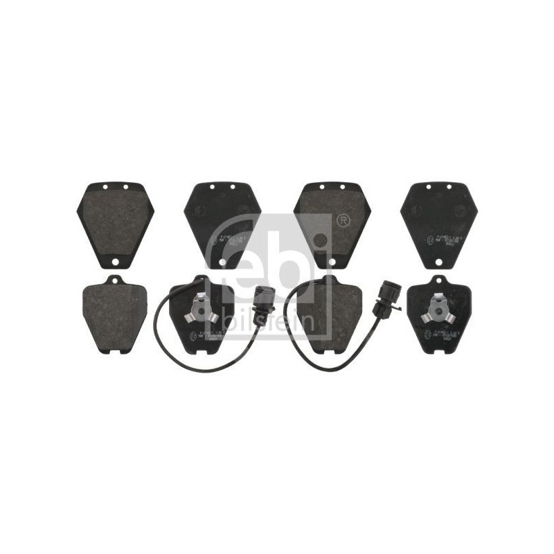 Plaquettes de frein Avant pour Audi 100 C4 S4 A6 C4 S6 A8 S8 FEBI BILSTEIN 16999