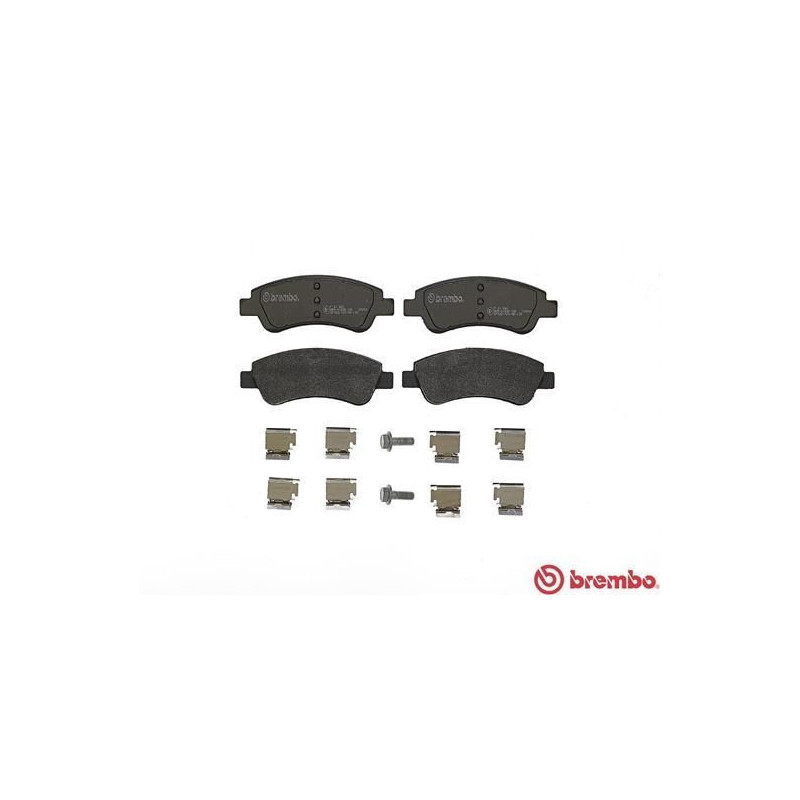 BREMBO P 61 066 Brake Pads Set Front for Partner C3 Aircross Picasso 208 Berlingo Xsara Picasso DS3