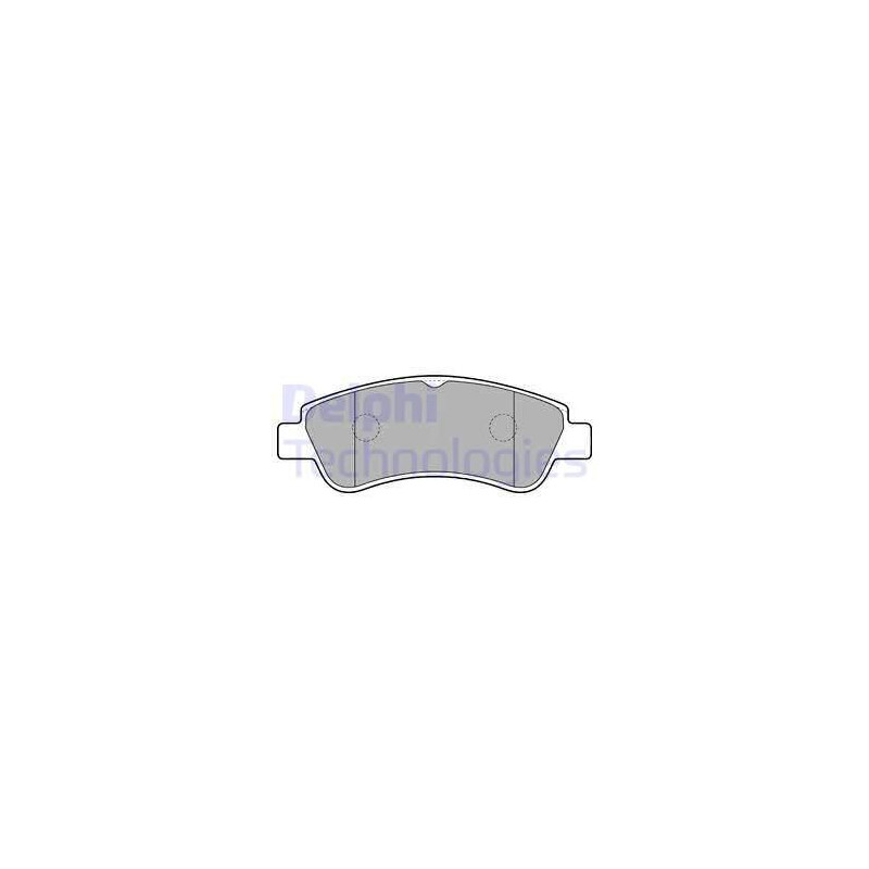 Delantero Pastillas de Freno para Citroen DS Peugeot DELPHI LP1727