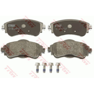 Brzdové platničky Predné pre CITROEN C4 DS4 TRW GDB1917