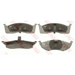 Pastiglie freno Anteriore per Chrysler 300M Concorde Neon Voyager III TRW GDB4091